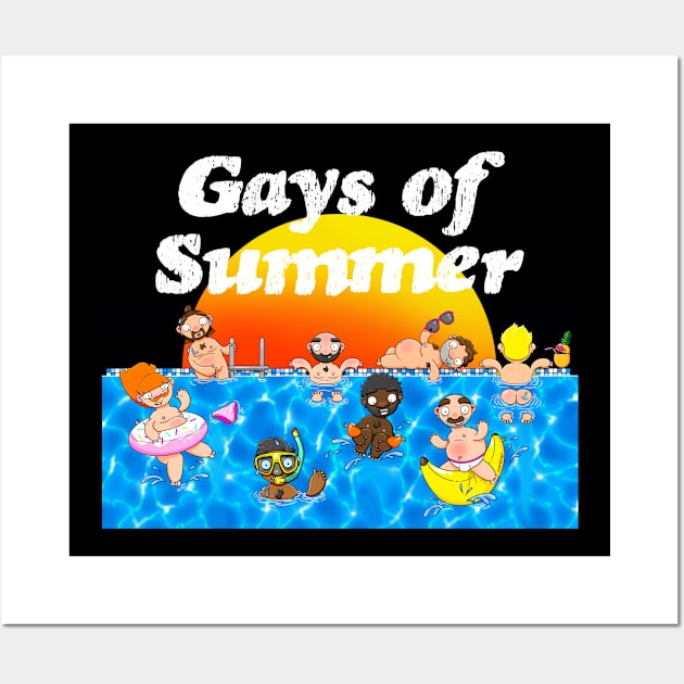 Gays of Summer Wall Art by LoveBurty